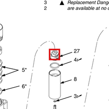 Load image into Gallery viewer, Graco 190067 Cap, Rod, Displ - highlighted in parts diagram