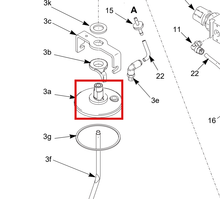 Load image into Gallery viewer, Graco 190170 Lid, Quart Cup - highlighted in parts diagram