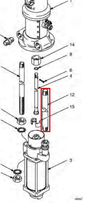 Load image into Gallery viewer, Graco 190177 Tube, Supply, 55 Gal - highlighted in parts diagram