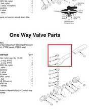 Load image into Gallery viewer, Graco 190180 Lever, Valve - highlighted in parts diagram