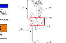 Load image into Gallery viewer, Graco 191216 Plate,tie, Viscount I - highlighted in parts diagram