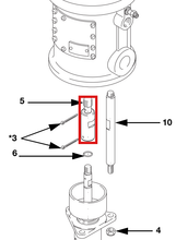 Load image into Gallery viewer, Graco 191995 Adapter - highlighted in parts diagram