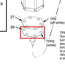 Load image into Gallery viewer, Graco 192051 DIAPHRAGM,REGULATOR,PTFE - item 26 highlighted in the Graco 406392EN-C parts diagram