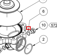 Load image into Gallery viewer, Binks 192537 CAP - PILOT BPR -- Ref 6, BINKS - Back Pressure Regulator Service Manual 77-3253 EN [ English ]