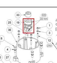 Load image into Gallery viewer, Binks 192589 COUPLING ASSY -- Ref 19, Smart Pump E2-30/40 - Service Manual - 77-3215 [ English ]