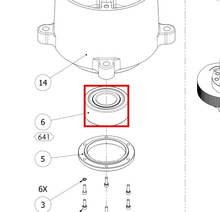 Load image into Gallery viewer, Binks 192610 CAM FOLLOWER PIN -- Ref 6, Smart Pump E2-30/40 - Service Manual - 77-3215 [ English ]