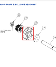 Load image into Gallery viewer, Binks 192627 BELLOWS SPACER -- Ref 127, BINKS - Smart Pump E2-15 AFP - Instruction Manual - 77-3227 [ English ]