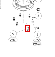 Load image into Gallery viewer, Binks 192642 LINEAR BEARING -- Ref 9, Smart Pump E2-30/40 - Service Manual - 77-3215 [ English ]