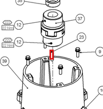 Load image into Gallery viewer, Binks 192654 14 x 9 x 50 KEY -- Ref 23, Smart Pumps E2-60 - Service Manual - 77-3228 [ English ]