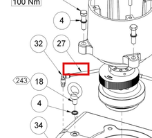 Load image into Gallery viewer, Binks 192753 LEAK DETECTION HOSE ASSY -- Ref 27, Smart Pump E2-30/40 - Service Manual - 77-3215 [ English ]