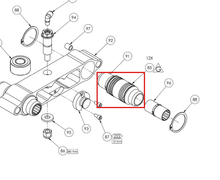 Load image into Gallery viewer, Binks 192851 LINEAR BEARING HOUSING -- Ref 91, BINKS - Smart Pump E2-15 AFP - Instruction Manual - 77-3227 [ English ]