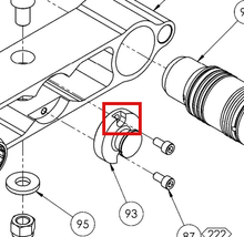Load image into Gallery viewer, Binks 192861 CARRIAGE ADAPTOR -- Ref 93, BINKS - Smart Pump E2-15 AFP - Instruction Manual - 77-3227 [ English ]