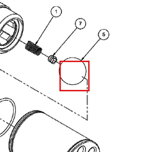 Load image into Gallery viewer, Binks 192864 PISTON SHAFT -- Ref 5, EV2-15 Smart Pump Manual 77-3337 EN [ English ]