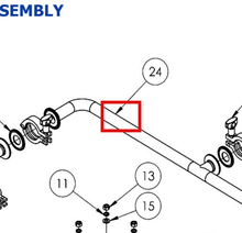 Load image into Gallery viewer, Binks 192870 GREASE BULKHEAD -- Ref 24, BINKS - Smart Pump E2-15 AFP - Instruction Manual - 77-3227 [ English ]