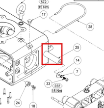 Load image into Gallery viewer, Binks 192872 LINEAR BEARING ROD -- Ref 25, BINKS - Smart Pump E2-15 AFP - Instruction Manual - 77-3227 [ English ]