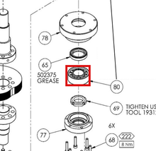 Load image into Gallery viewer, Binks 192874 Ø25 x Ø52 ROLLER BEARING -- Ref 80, BINKS - Smart Pump E2-15 AFP - Instruction Manual - 77-3227 [ English ]