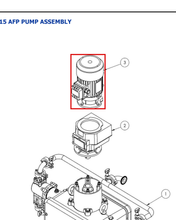 Load image into Gallery viewer, Binks 193093 1 HP ELECTRIC MOTOR (USA) -- Ref 3, BINKS - Smart Pump E2-15 AFP - Instruction Manual - 77-3227 [ English ]
