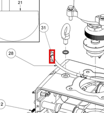 Load image into Gallery viewer, Binks 193131 1/4" - 10mm ELBOW -- Ref 31, Electric Drive Pump E2-7 Manual 77-3245 [ English ]