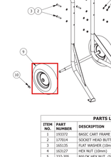 Load image into Gallery viewer, Binks 193380 14" WHEEL -- Ref 9, Century Ext Mix Gel Coat Manual 77-2941 [ English ]