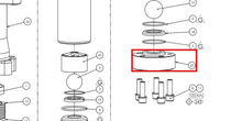 Load image into Gallery viewer, Binks 193482 INLET FLANGE -- Ref 25, FX880XX-XXX Fluid Section Manual 77-3284 EN [ English ]