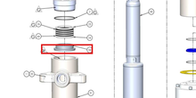 Load image into Gallery viewer, Binks 193483 UPPER PACKING ADJUSTER -- Ref 34, FX860XX-XXX Fluid Section Manual 77-3283 EN [ English ]