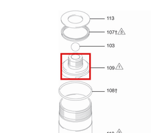 Load image into Gallery viewer, Graco 194016 Piston - highlighted in parts diagram