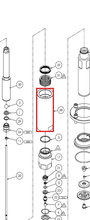 Load image into Gallery viewer, Binks 194124 FX68 LOWER PUMP TUBE -- Ref 38, FX68 Fluid Section Manual 77-3276 [ English ]