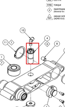 Load image into Gallery viewer, Binks 194176 SHAFT/BELLOWS ASSY -- Ref 4, EV2-15 Smart Pump Manual 77-3337 EN [ English ]