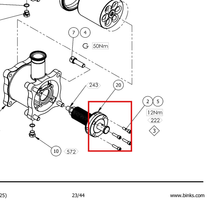 Load image into Gallery viewer, Binks 194238 PISTON SEAL - UHMWPE ~ -- Ref 20, Smart Pump E2-30/40 - Service Manual - 77-3215 [ English ]