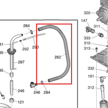 Load image into Gallery viewer, Graco 194306 Fluid Hose - item 282 highlighted in the Graco 3A3394EN parts diagram