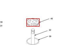 Load image into Gallery viewer, Graco 194981 Cylinder, Motor Air - highlighted in parts diagram