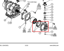 Load image into Gallery viewer, Binks 195780 OUTLET CYLINDER -- Ref 17, Maple Pump 120/3 77-3340 EN [ English ]