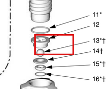 Load image into Gallery viewer, Graco 196896 Ball Guide, intake