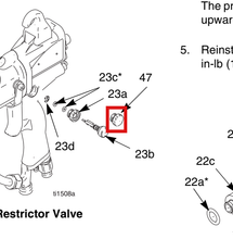 Load image into Gallery viewer, Graco 197594 Housing, Restrictor - highlighted in parts diagram
