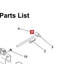 Load image into Gallery viewer, Graco 198058 Screw, Cap, Socket Head - highlighted in parts diagram