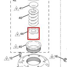 Load image into Gallery viewer, Graco 19B636 Guide,spring,spacer - highlighted in parts diagram