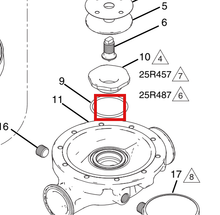 Load image into Gallery viewer, Graco 19Y622 Housing,valve,machined,low Flow - highlighted in parts diagram