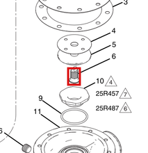 Load image into Gallery viewer, Graco 19Y652 Seat,fluid,regulator,flow,high - highlighted in parts diagram