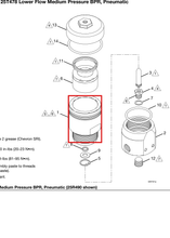 Load image into Gallery viewer, Graco 19Y871 Cylinder,regulator,bp,medium Press - highlighted in parts diagram