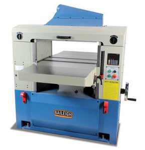 Baileigh Industrial - 220V 3 Phase 15HP 25" NC Controlled HD Planer, 9" Maximum Cutting Height