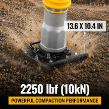 Load image into Gallery viewer, MechMaxx Honda GX100 Tamping Rammer with Wheel Kit, 2250 lb Impact Force Jumping Jack Tamper Compactor for Soil, Gravel, Backfill and Foundation, TR60H