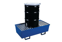 Load image into Gallery viewer, 2 Drum, 74 Gallon Sump Capacity, Metal Spill Pallet, Without Drain, Blue - 1620ST