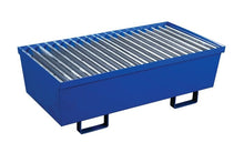 Load image into Gallery viewer, 2 Drum, 74 Gallon Sump Capacity, Metal Spill Pallet, Without Drain, Blue - 1620ST