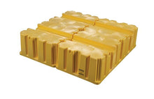 Load image into Gallery viewer, 4 Drum Plastic Pallet, Without Drain, Yellow - 1640ND
