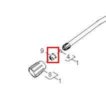 Load image into Gallery viewer, Kärcher 2.883-948.0 Power Nozzle 25062 - highlighted in parts diagram
