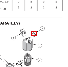 Load image into Gallery viewer, Binks 20-1592 PLUG, SQ HEAD, 3/8" NPT -- Ref 2, MX3070 &amp; MX3560 Pump Manual 77-2960 EN [ English ]