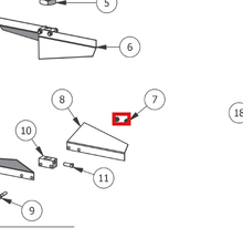 Load image into Gallery viewer, Binks 20-2079 HEX NUT 5/16-18, SS -- Ref 7, 15:1 Air Motor &amp; Agitator Manual 77-3139 EN [ English ]