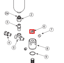Load image into Gallery viewer, Binks 20-2097 PIPE PLUG -- Ref 6, 207-12259 Filter Assembly Manual 77-2807 EN [ English ]
