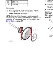 Load image into Gallery viewer, Graco 2001912 Kit,diaphragm-j1 Bn - highlighted in parts diagram