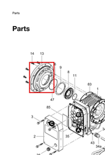 Load image into Gallery viewer, Graco 2002423 Kit,rotor, Complete, H120 - highlighted in parts diagram
